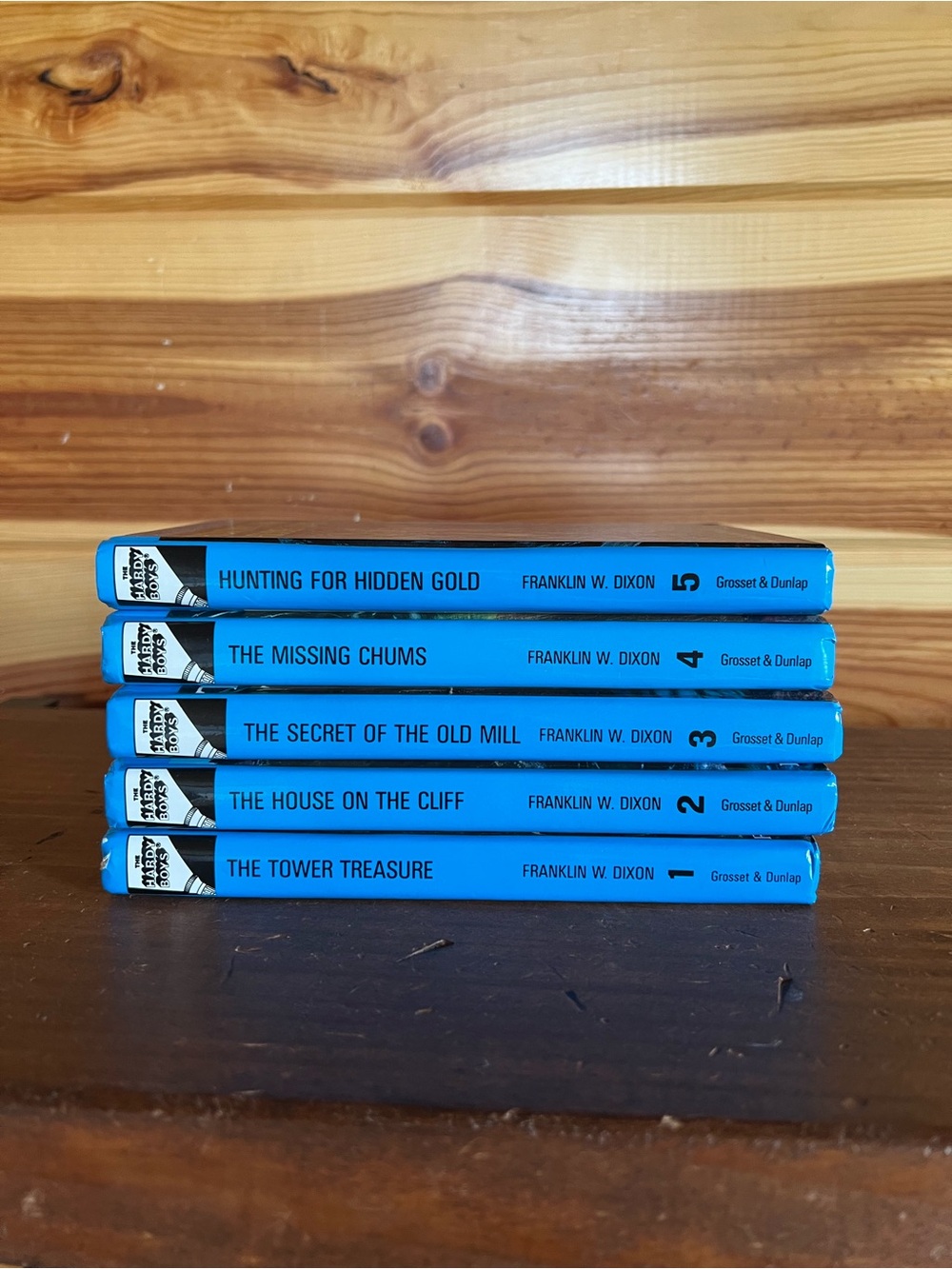 The Hardy Boys Set 1-5 - Blue Spines